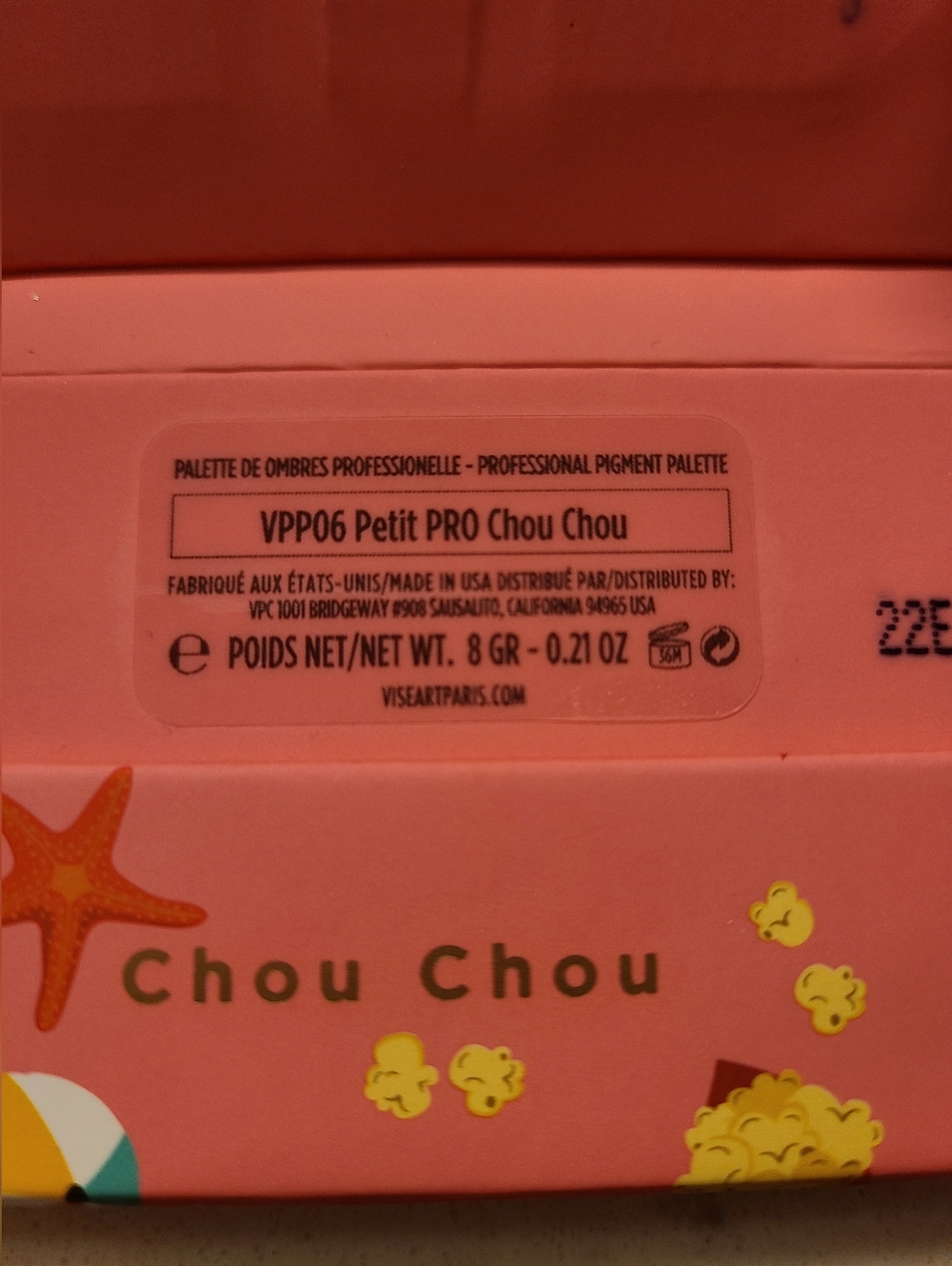 Viseart Petit PRO CHOU CHOU Eyeshadow Palette - Picture 4 of 6
